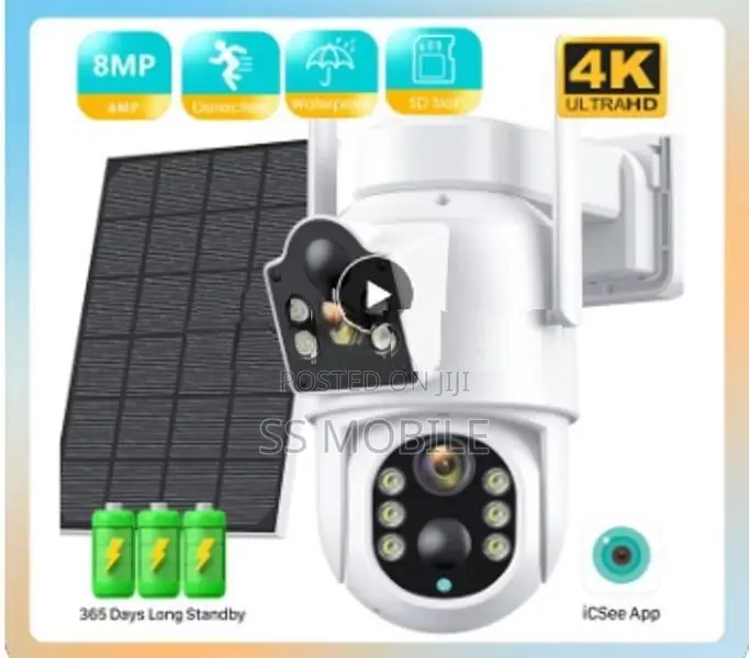 Besder Ptz Wifi Solar Camera Outdoor Night Vision Human