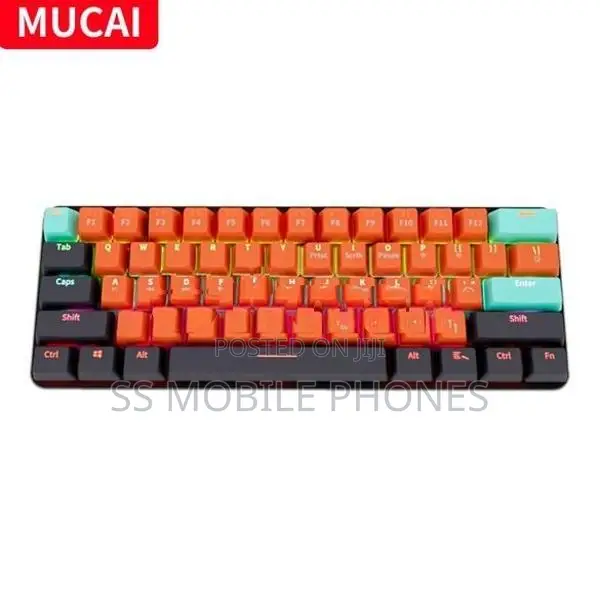 Mucai MKA610 Usb Mini Mechanical Gaming Wired Keyboard