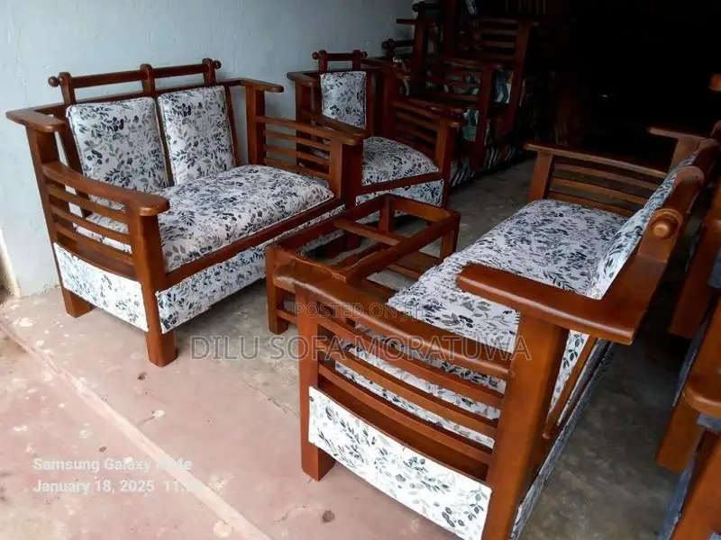 Sofa Set with Coffee Table Cusion