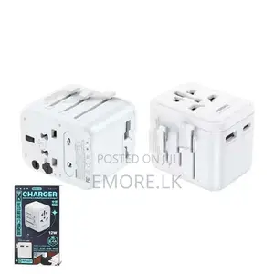Universal Travel Adapter Power Charger 12W with USB