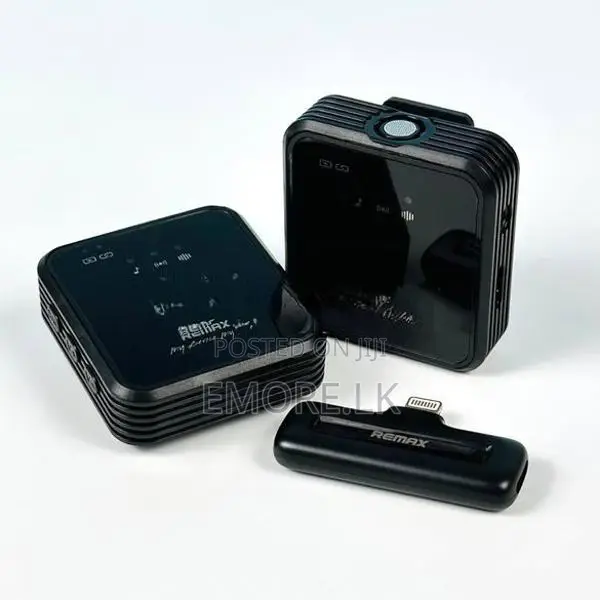 Remax K12 Square One-to-Two Wireless Lavalier Microphone Type C
