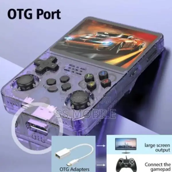 Open Source R36 S Video Game Console