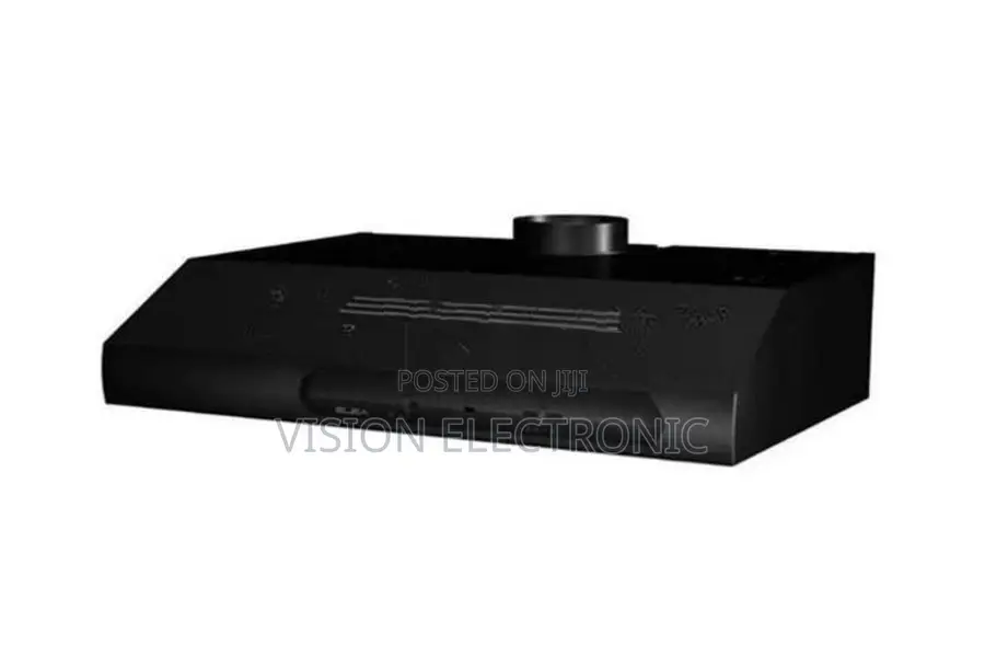 Elba Cooker Hood with Charcoal Filter (Black)