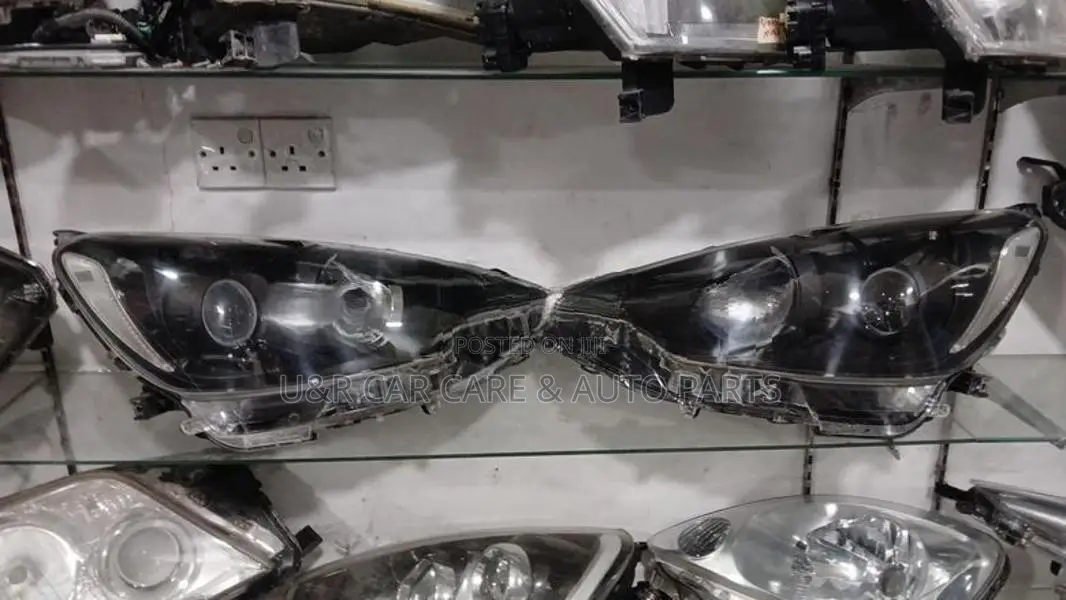 Toyota Aqua Black Base Modified Head Light