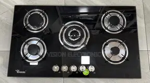 Gelinjie Glass Top 5 Burner Cooker