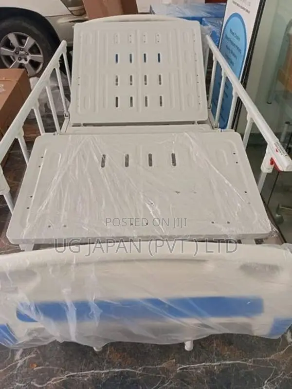 Two Function Manual Hospital Bed Imported with Mattress
