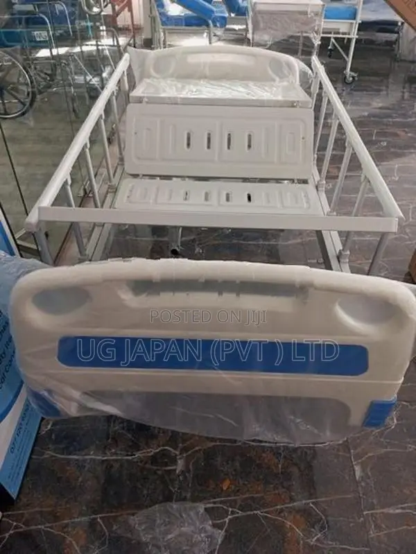 Two Function Manual Hospital Bed Imported with Mattress