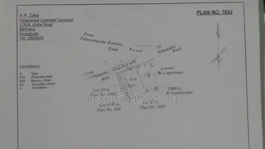 Land for Sale Thalawathugoda