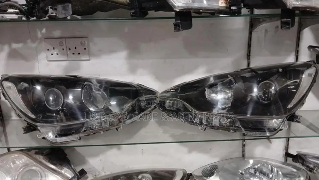 Toyota Aqua Black Base Modified Head Light