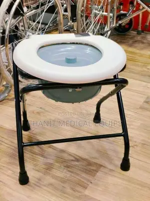 Commode Chair Stand With Bucket