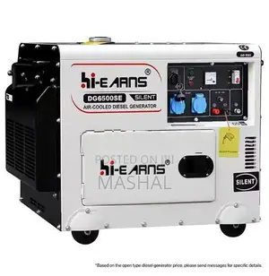 5.5KW SOUND PROOF DIESEL GENERATOR - BRAND NEW