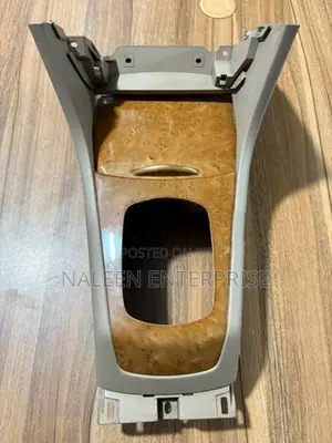 Honda Fit Aria Center Console with Teak Panels