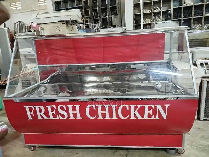 කුකුල් මස් සහ මාළු ශීතකරන. Chicken & Fish Display Coolers