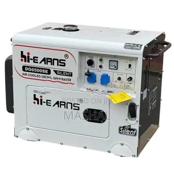 5.5KW SOUND PROOF DIESEL GENERATOR - BRAND NEW