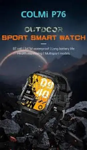 Colmi P76 1.96" Outdoor Military Waterproof Smartwatch