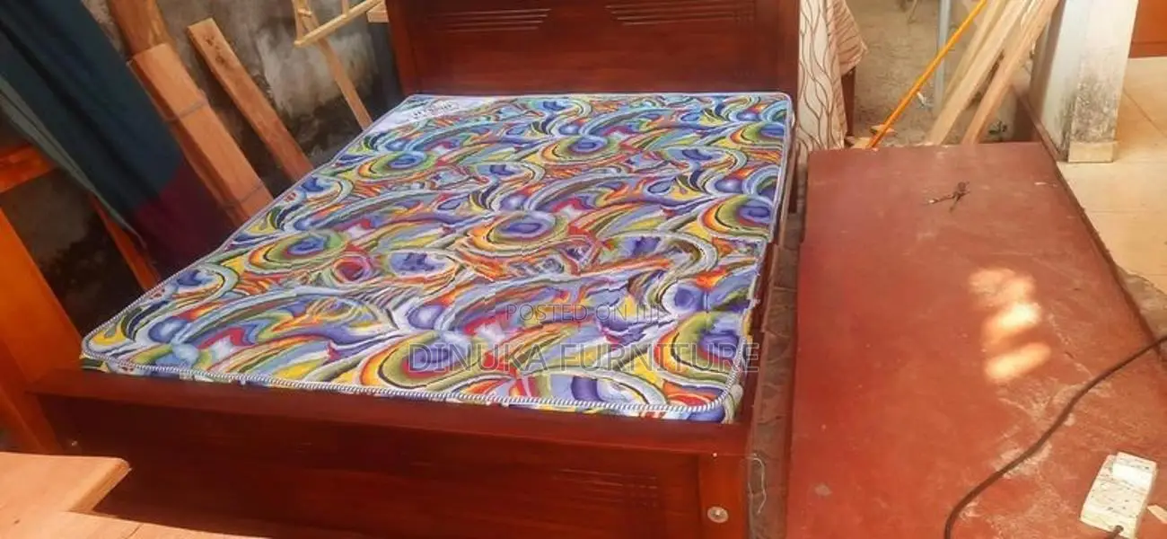 Teak Box Bed 6ft *6ft
