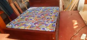 Teak Box Bed 6ft *6ft