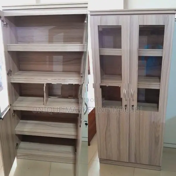 Modern 2 D American White Smart Cupboard