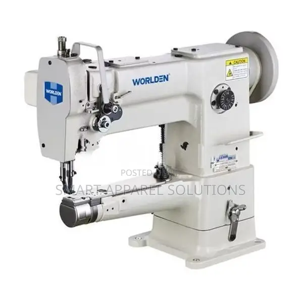Worlden Heavy-Duty Cylinder Bed Sewing Machine for Bag Shoe Leather
