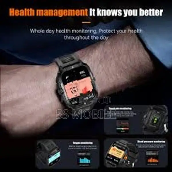 COLMI P76 1.96" Outdoor Military Waterproof Smartwatch