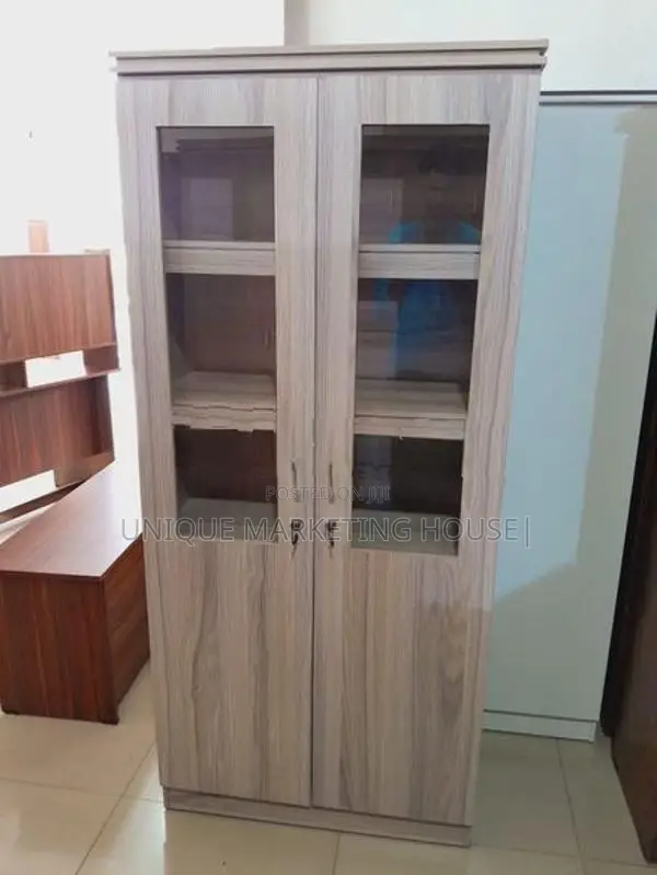 Modern 2 D American White Smart Cupboard