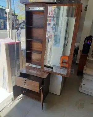 Modern Melamine Sliding Dressing Table