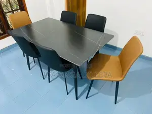 Granite Dining Table with Chairs