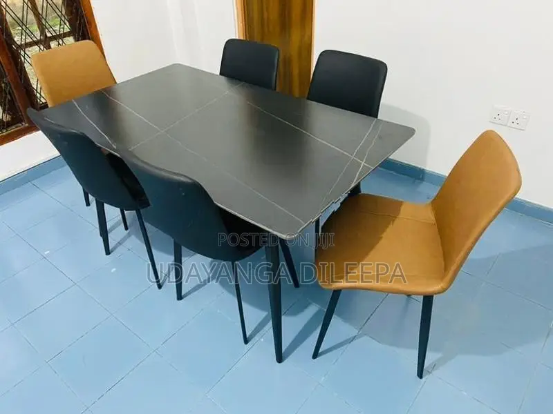 Granite Dining Table with Chairs