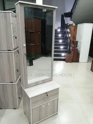 Modern Melamine Sliding Dressing Table