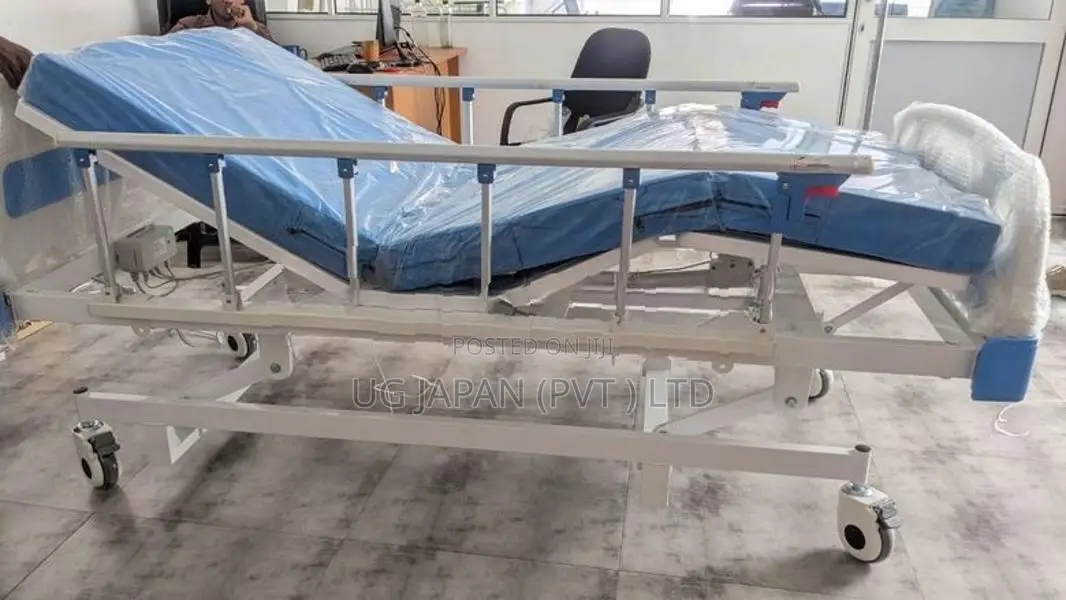 Bran New Hospital Electric Bed With Mattress & IV Pole