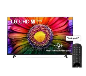 New LG 55" UHD 4K Smart ThinQ AI WebOS TV - UT80