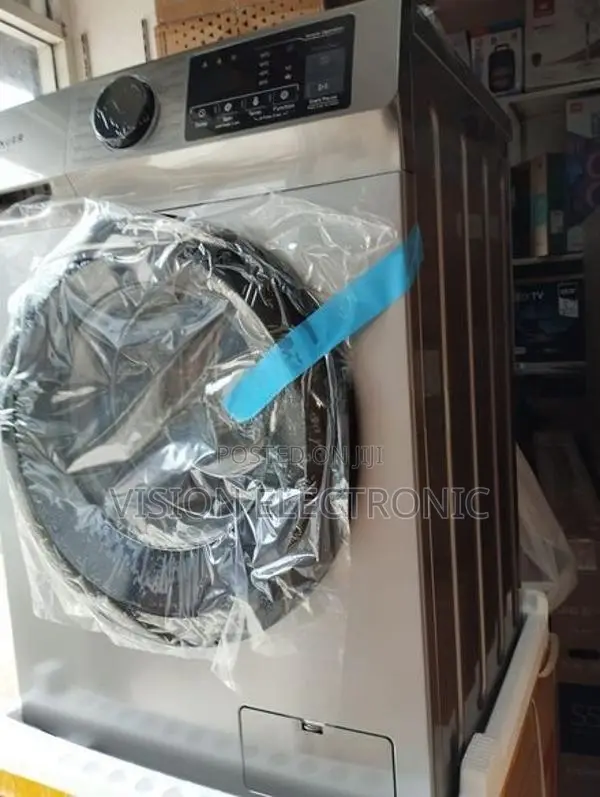 Singer 10.5kg Front Load Washing Machine Grey Color