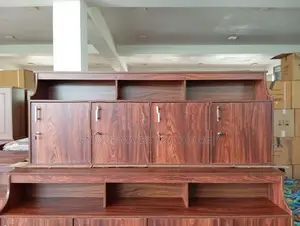 Modern 5ft Dark Melamine R/made Pantry Cupboards