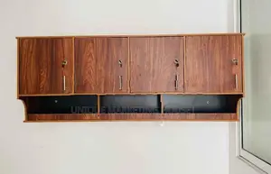 Modern 5ft Dark Melamine R/made Pantry Cupboards