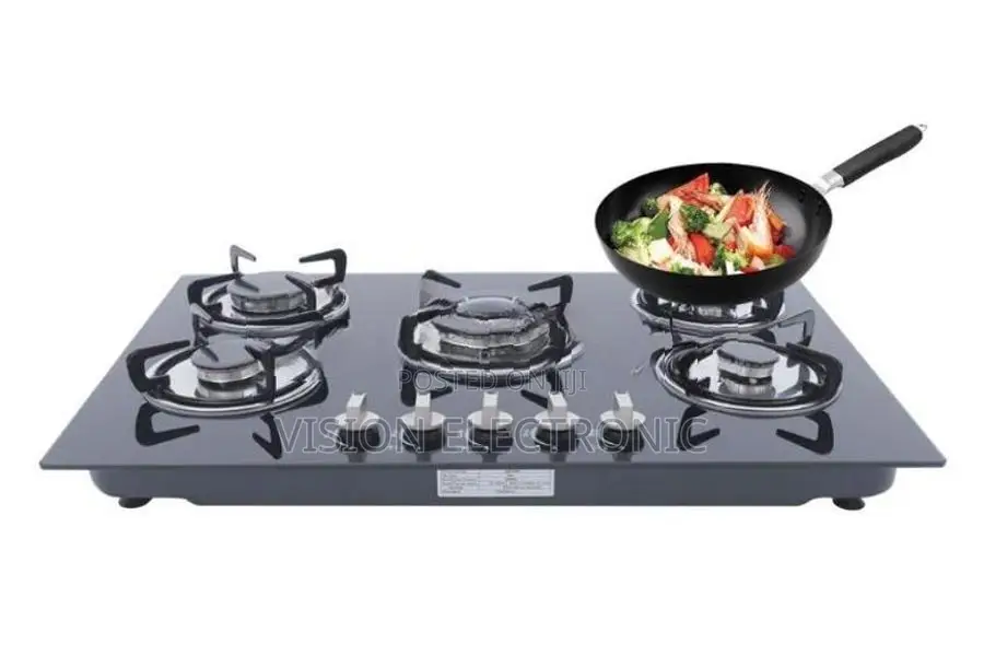 Gelinjie Glass Top Luxury Design Cooker - 5 Burner