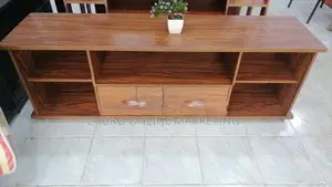 New Melamine TV Stand 63" X 15" Cupboard