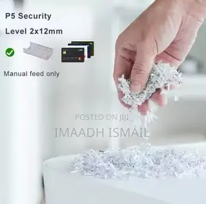 PAPER SHREDDER - MICRO CUT (AUTO/MANUAL FEED)