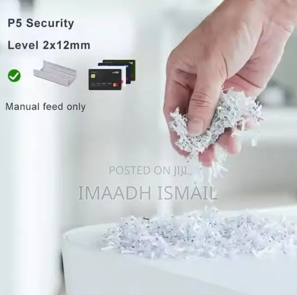 PAPER SHREDDER - MICRO CUT (AUTO/MANUAL FEED)