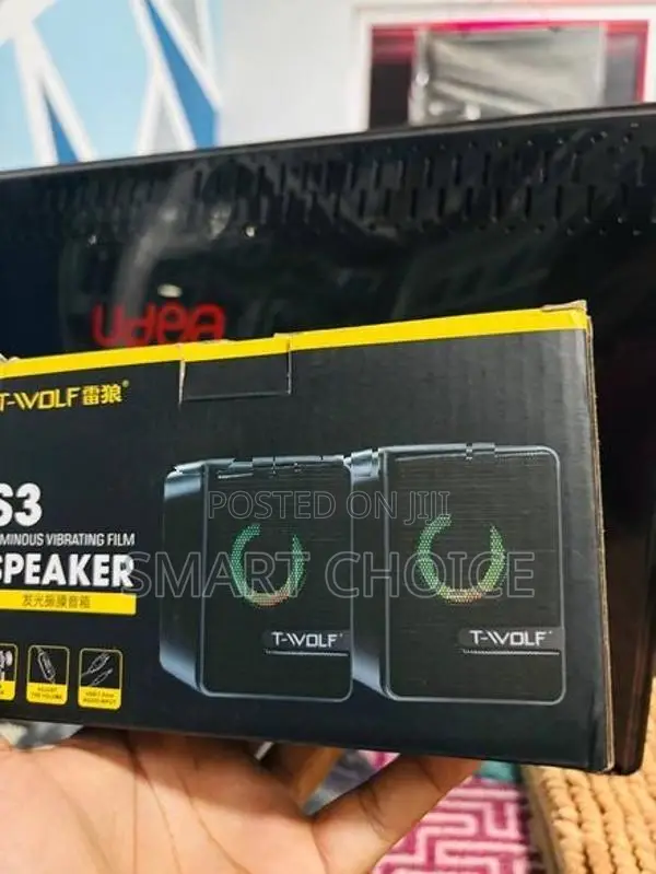 T-WOLF S3 Computer Desktop RGB Speaker