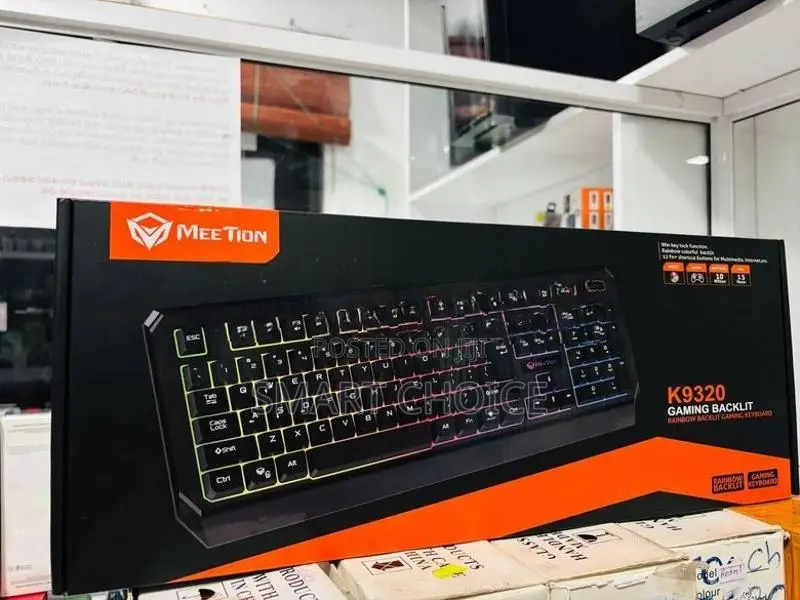 Meetion K9320 Rainbow Backlit Gaming Keyboard