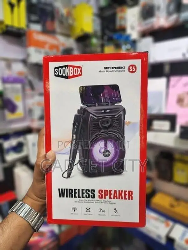 Soonbox Wireless Speaker with Mic