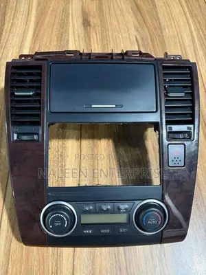 Nissan Tiida Teak Center Panel with Touch AC Unit