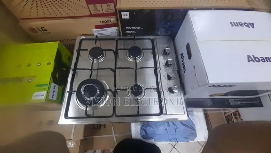 Stainless Steel Automatic 4 Gas Burner Cooker Hob
