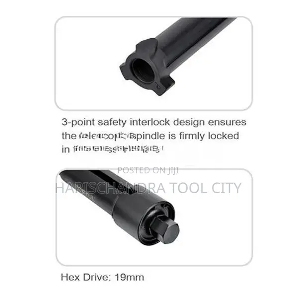 TOPTUL 5PCS Coil Spring Compressor Set