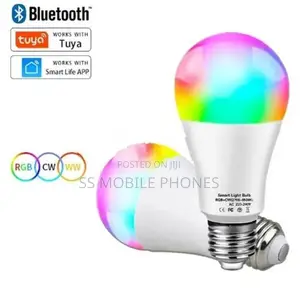 Tuya RGB LED Bulb E27 APP Control Dimmable Light