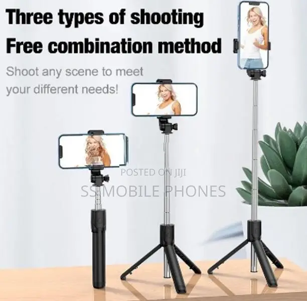 Wireless Selfie Stick Tripod Mobile Phone Bluetooth Stand