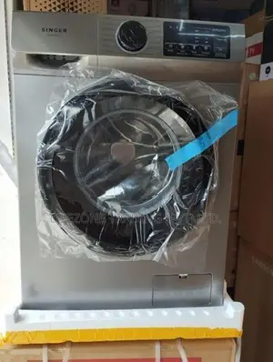 Singer Front Load 10.5KG Fully Auto Washing Machine - Inverter (Grey)