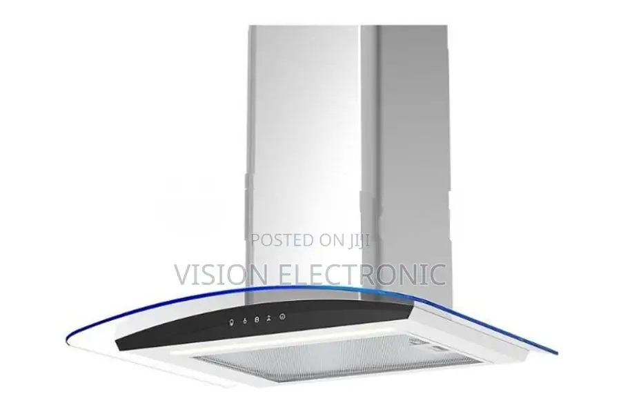 Stainless Steel Glass Finish 90cm Cooker Hood