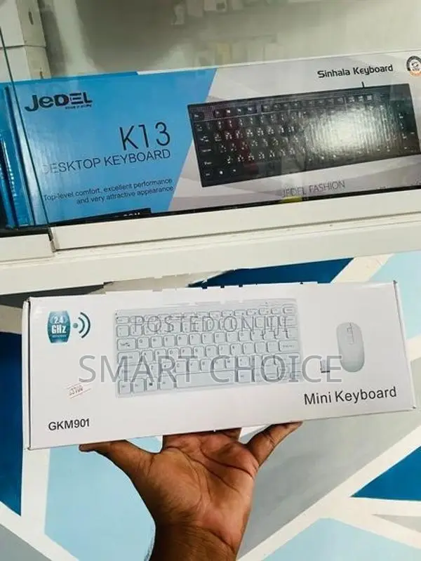 Wireless Mini Keyboard with Mouse