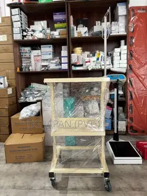 ECG Trolley Wtih Wheels - Poweder Coat